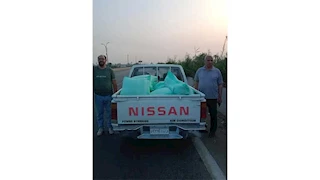 ضبط 3 أطنان أعلاف مجهولة المصدر في بني سويف