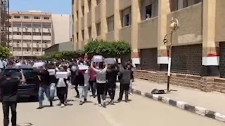 سقوط غامض من الطابق الخامس.. طلاب جامعة الزقازيق يطالبون بكشف ملابسات مصرع الطالبة روان 