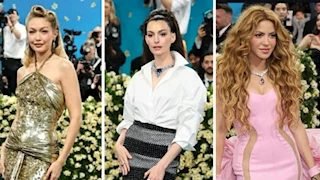 شاكيرا ساحرة وجيجي حديد جذابة.. 25 صورة لـ أجمل إطلالات حفل ميت جالا 2025