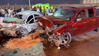 "مخمور يسير عكس الاتجاه".. كاميرات المراقبة ترصد لحظة وقوع حادث المقطم المروع |صور