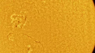 مركز الفلك: عاصفة مغناطيسية وألسنة لهب شمسية اليوم -صورة