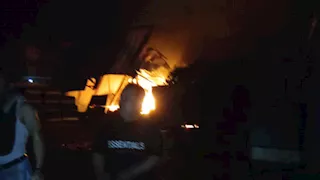 اندلاع حريق بمصنع "سلك مواعين" بالقناطر الخيرية (صور)