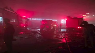 3 حالات اختناق إثر حريق بلاستيك بأكتوبر