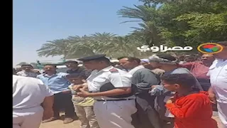 انتشال جثمان سيدة من ضحايا التروسيكل الغارق بأسيوط – فيديو وصور