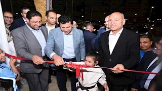 وزير الرياضة ومحافظ القاهرة يفتتحان مجمعات رياضية متطورة بنظام حق الانتفاع