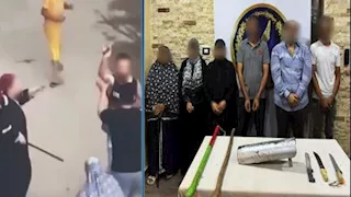إصابة سيدتين في مشاجرة بأسلحة بيضاء وشوم بالسلام