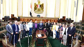 "حقوق النواب" تستعرض جهود الدولة في حقوق الإنسان مع وفد الحوار المصري الألماني