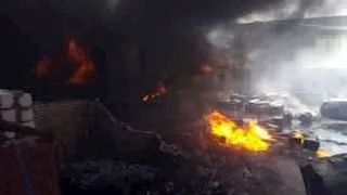  حريق هائل يلتهم مزرعة دواجن بمنيا القمح في الشرقية 