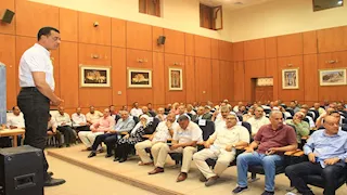 ماراثون الثانوية العامة.. اجتماع موسع مع رؤساء اللجان بسوهاج- صور 