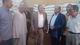مدير الإصلاح الزراعي يتفقد مشروعات وجمعيات الهيئة بمحافظة المنوفية