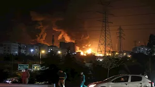 مسيّرة إسرائيلية تقصف المنطقة الصناعية في تبريز بإيران