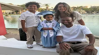 4 صور لاحتفال شيكابالا بتخرج نجله من الحضانة