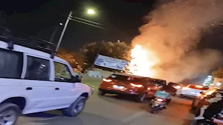 السيطرة على حريق في أشجار شارع محمد علي بالإسماعيلية