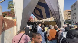  في 104 لجنة.. توافد طلاب الثانوية على لجان الامتحانات بالقليوبية- صور