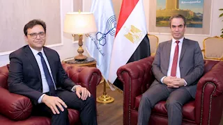 وزير الثقافة يصل مبني ماسبيرو لافتتاح استديو نجيب محفوظ