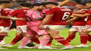 ياسر إبراهيم يعلق على مشادته مع ليونيل ميسي في كأس العالم للأندية