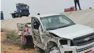 بالأسماء.. 3 جثث و14 مصابًا في حادث مروع لسيارة عمالة زراعية بالبحيرة