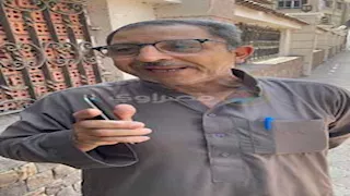 على رصيف الثانوية العامة.. "عم هشهش" تحت الشمس في انتظار حفيده: الجد سند