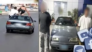 ضبط سيارة ومستقليها بسبب حركات استعراضية بالمقطم