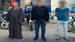 ضبط تشكيل عصابي لسرقة الدراجات النارية ببني سويف