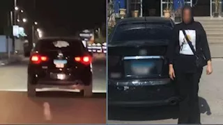 ضبط مالكة سيارة بسبب ثني وحاتها المعدنية بالشروق