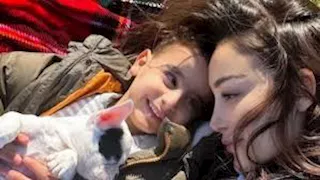 بسمة بوسيل تطلب الدعاء لابنها: "لسه في مرحلة العلاج"