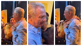 بالفيديو.. محمود حميدة ينهار من البكاء لهذا السبب