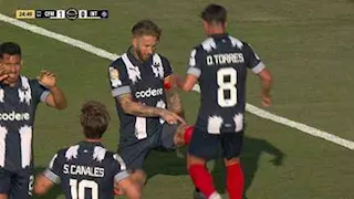 التعادل الإيجابي يحسم الشوط الأول بين إنتر ميلان ومونتيري