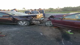 تصادم سيارتين على الدائري يخلف 5 مصابين