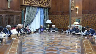 شيخ الأزهر يستقبل رئيس الطائفة الإنجيليَّة للتهنئة بعيد الأضحى 