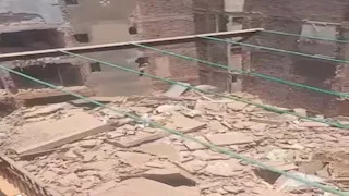 انهيار عقارين بحدائق القبة.. وفاة شخص واستخراج 9 ناجين