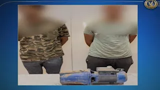 اتكشفوا في الكاميرا.. ضبط لصين سرقوا موتور مياه بالمرج