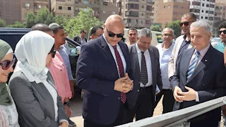 محافظ القليوبية يتفقد إنشاء مكتبة مصر العامة بشبرا الخيمة (صور)