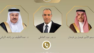 وزير الخارجية يبحث مع نظيريه السعودي والبحريني سبل احتواء التصعيد في المنطقة