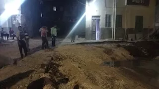 رئيس حي شرق أسيوط ينفي شائعات انهيار منزل بشارع النميس - صور 