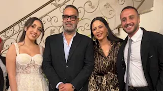 بالصور.. خطوبة نجل سامي العدل بحضور الأهل والأصدقاء
