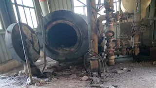 ننشر صورة غلاية مصنع أسيوط المتسببة في مصرع عامل وإصابة اثنين آخرين