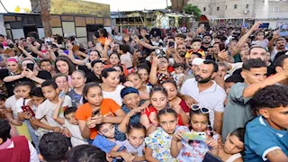 الآلاف يحيون "عيد حالة الحديد" بديري المحرق والجنادلة بأسيوط (صور)