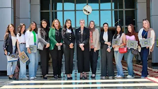 النيابة الإدارية تكرم مشروع "حضارة بلا حواجز" لدعم ذوي الإعاقة البصرية | صور