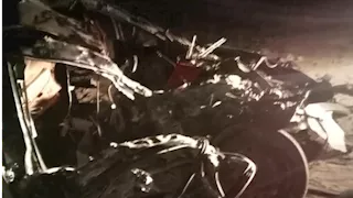 مأساة على الطريق الصحراوي بالمنيا.. أسرة كاملة ترحل في غمضة عين