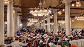 طرق الصوفية تحتفل بالعام الهجري الجديد في مسجد الحسين - (صور)