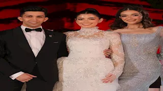 هشام جمال يحتفل بعيد ميلاد ملك أحمد زاهر