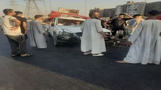  فاجعة 18 نعشًا كادت تتكرر.. 13 مصابا في حادث أعلى الأوسطي