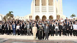 قوات الدفاع الشعبى والعسكرى تنظم ندوة تثقيفية بمقر الكنيسة القبطية الأرثوذكسية 