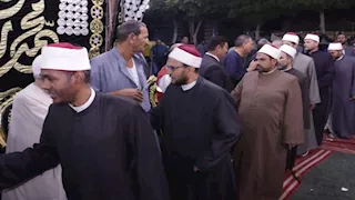 نيابةً عن وزير الأوقاف.. قيادات من الأوقاف يقدمون العزاء في شهيدات المنوفية