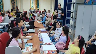 رسم وغناء وتمثيل.. اكتشف موهبة ابنك داخل مركز الإبداع بالبحيرة- صور
