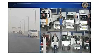 بعد تداول مقطع فيديو.. ضبط قائدي سيارات ساروا عكس الاتجاه على طريق "شبرا – بنها" الحر