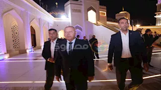 على رأسهم كامل الوزير.. مسؤولون وشخصيات عامة في عزاء والدة عمرو الجنايني (صور)