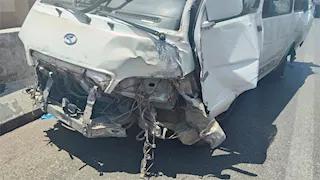 5 مصابين في حادث تصادم على محور 30 يونيو ببورسعيد
