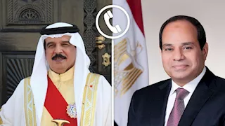السيسي يتلقى اتصالاً هاتفياً من ملك البحرين لتهنئته بعيد الأضحى المبارك